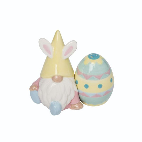 Sitting Easter Gnome & Egg S/P S/2