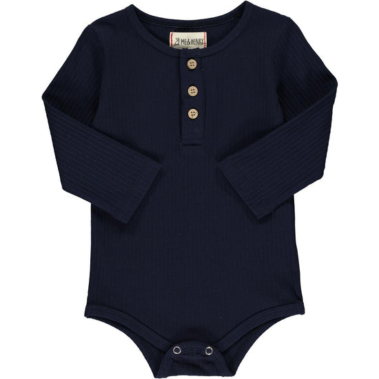 Alex Rib Onesie in Navy