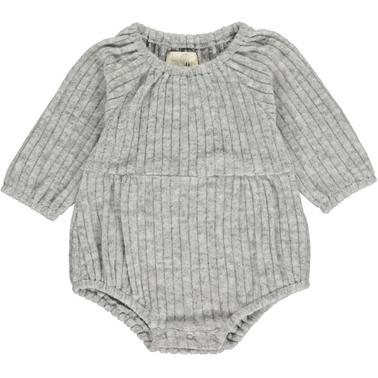 Brushed Knit Bubble in Heather Grey