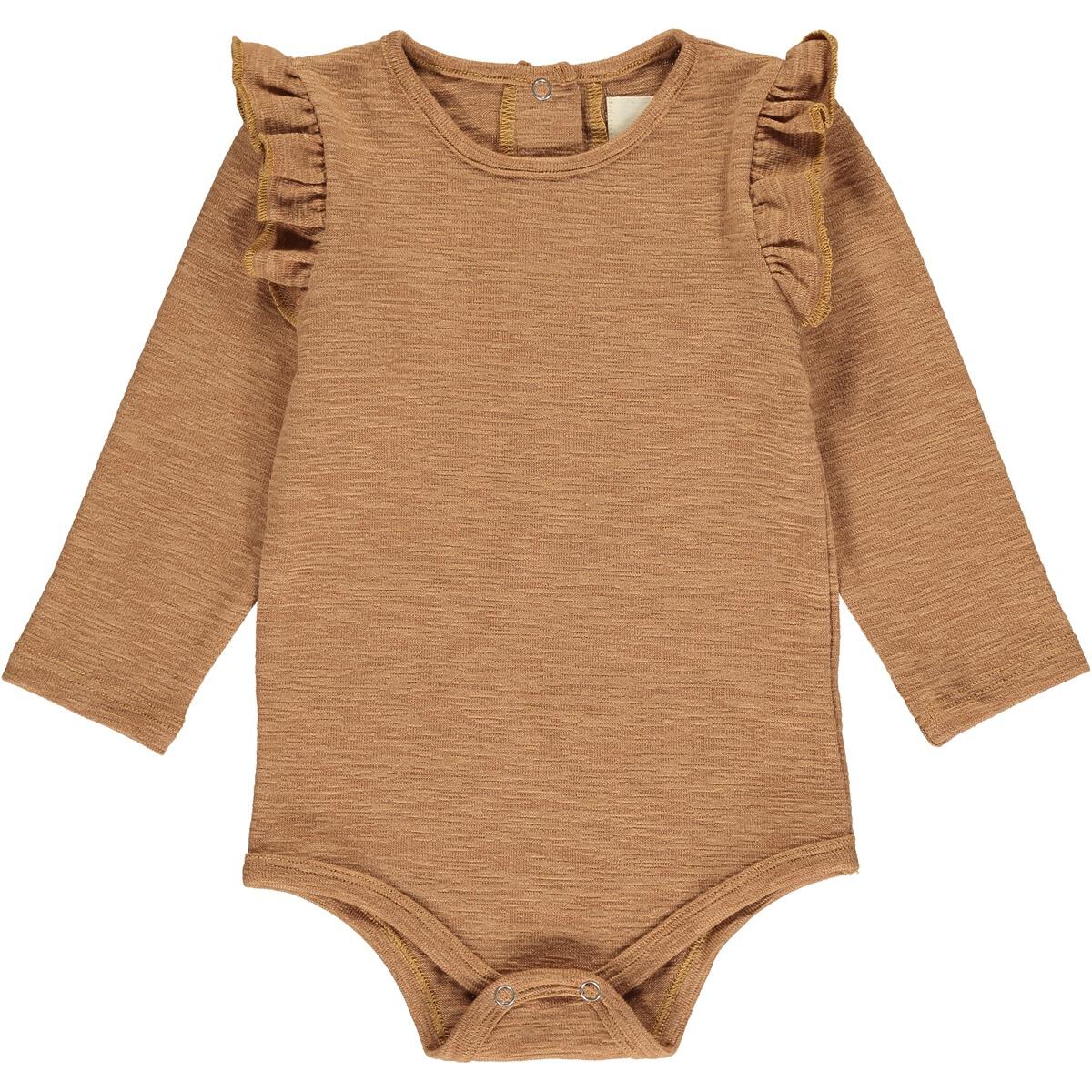 Quinn Onesie in Tan Rust