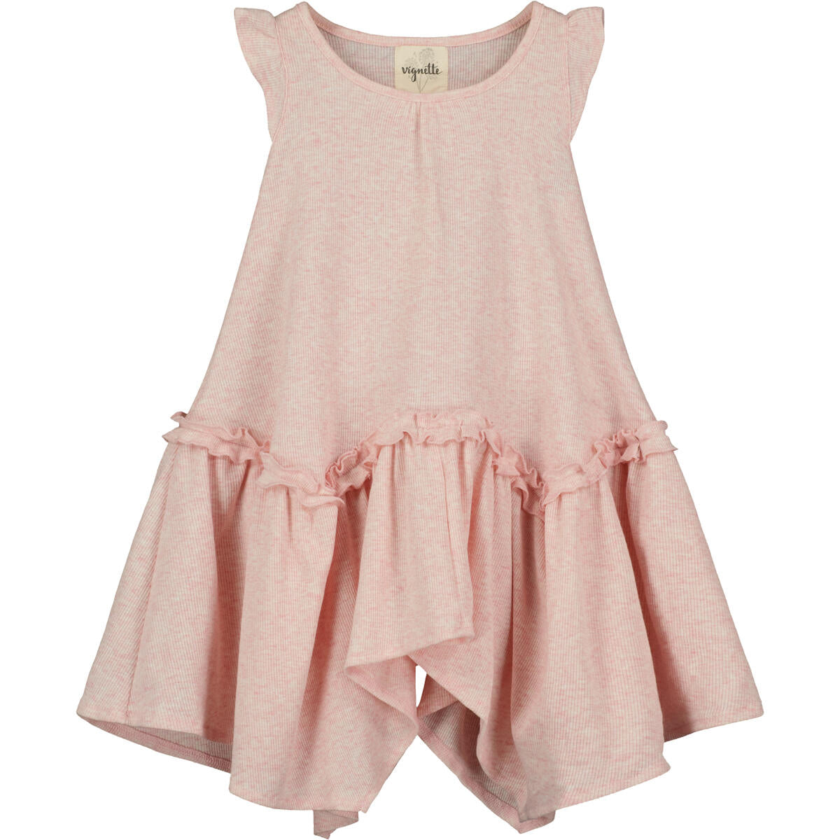 Liz Pastel Pink Soft Knit Dress