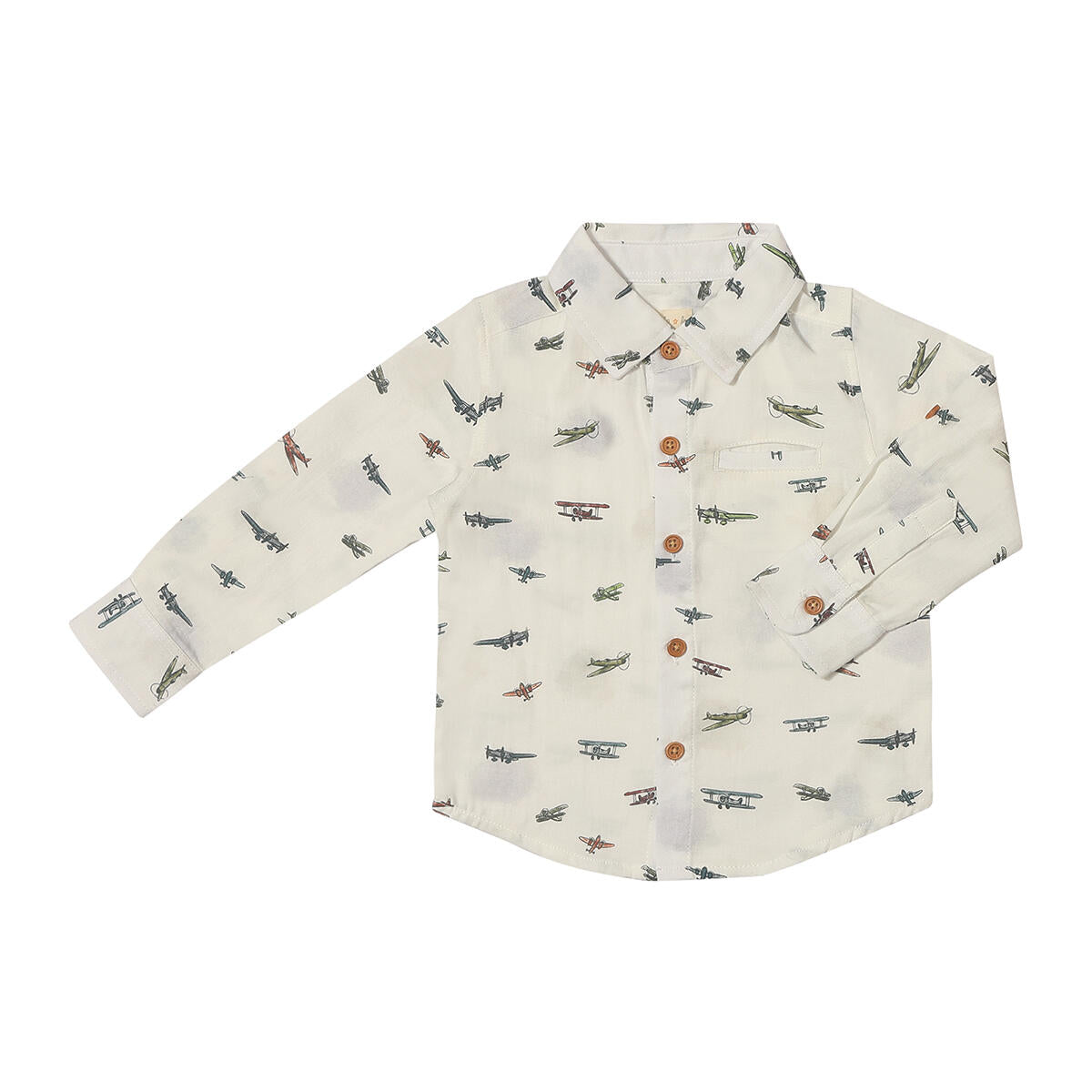 Myles Plane Button Down Shirt