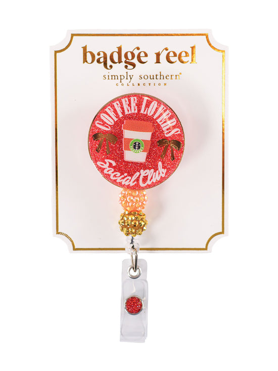 Coffee Lovers Badge Reel