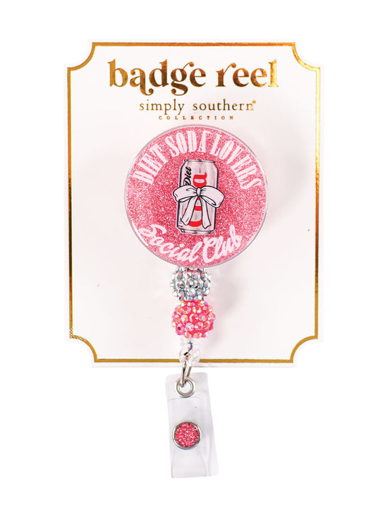 Diet Soda Badge Reel