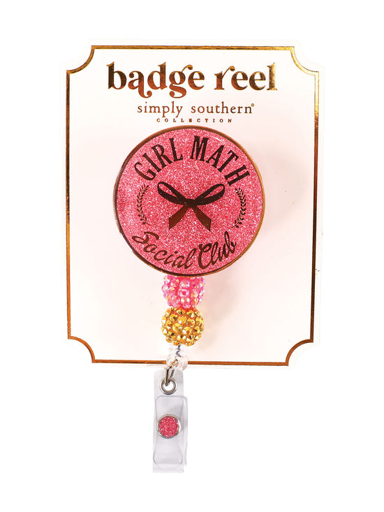 Girl Math Badge Reel