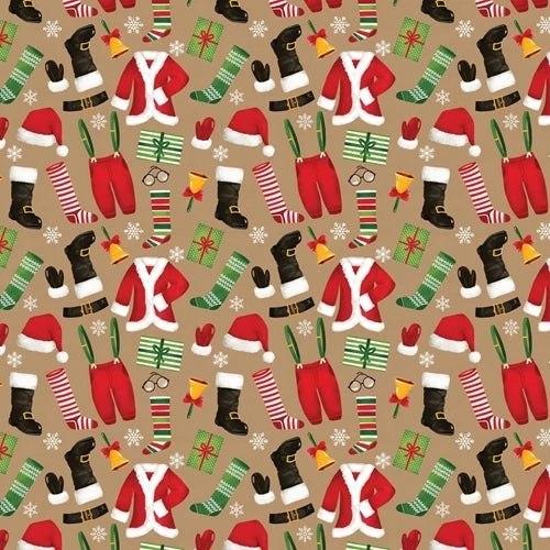 Santa's Wardrobe 10 Foot Jumbo Wrapping Roll