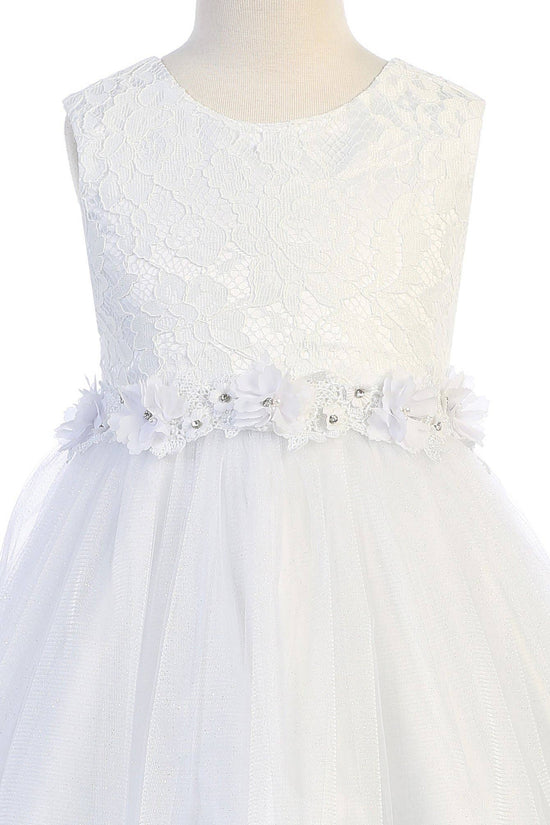 Lace Glitter Tulle Dress