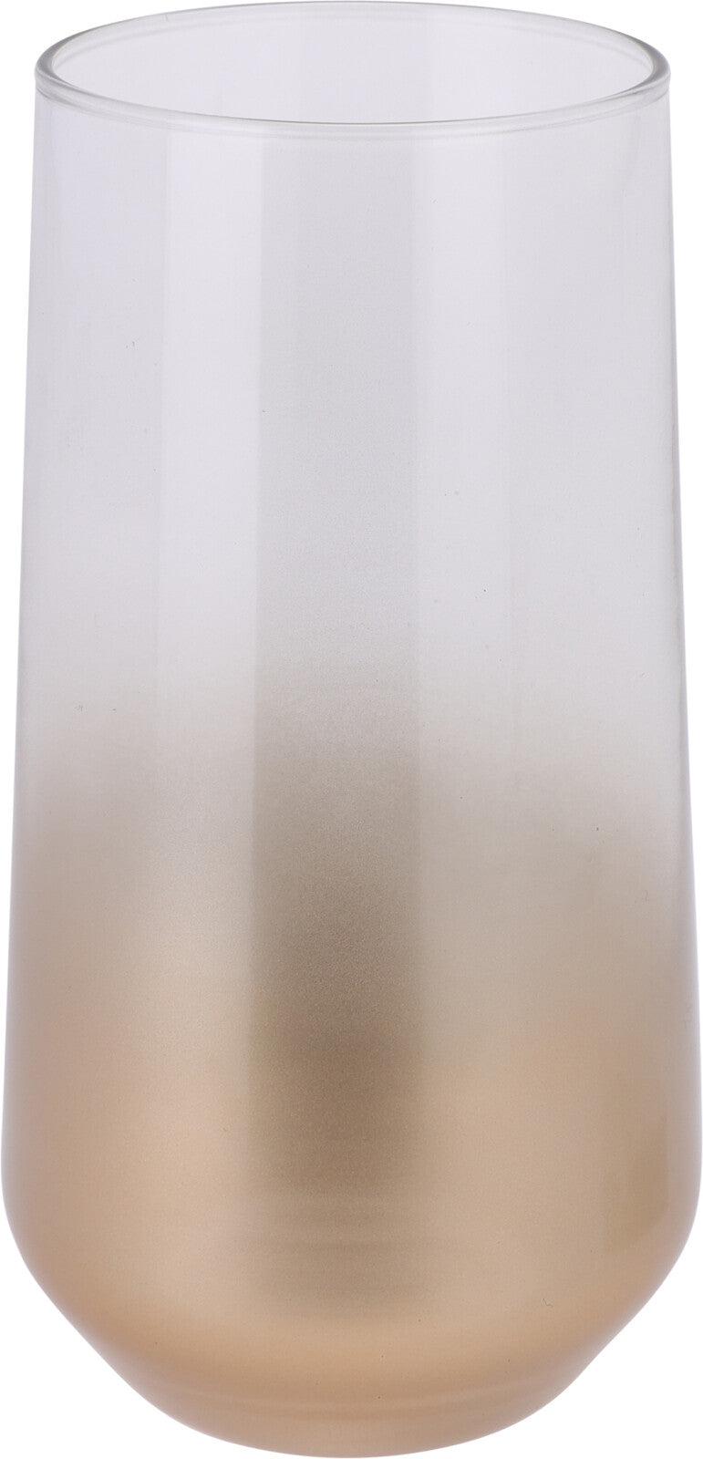 Gold Ombre Drinking Glass