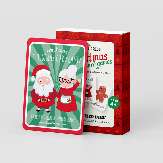 Christmas Jumbo Playing Card Deck (3 Games in 1!)