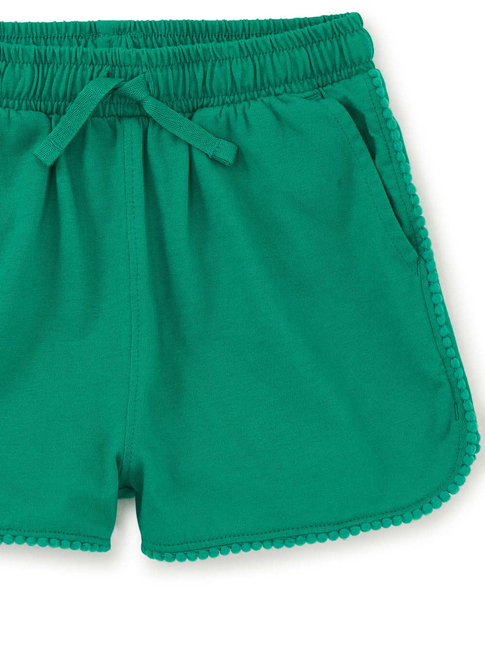 Pom-Pom Gym Shorts / Green