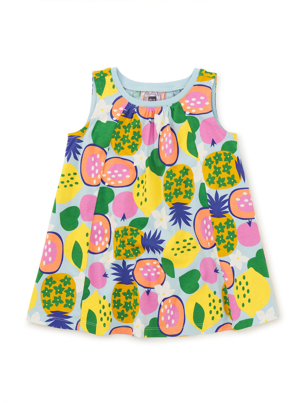 Trapeze Dress / Tropical Fruits