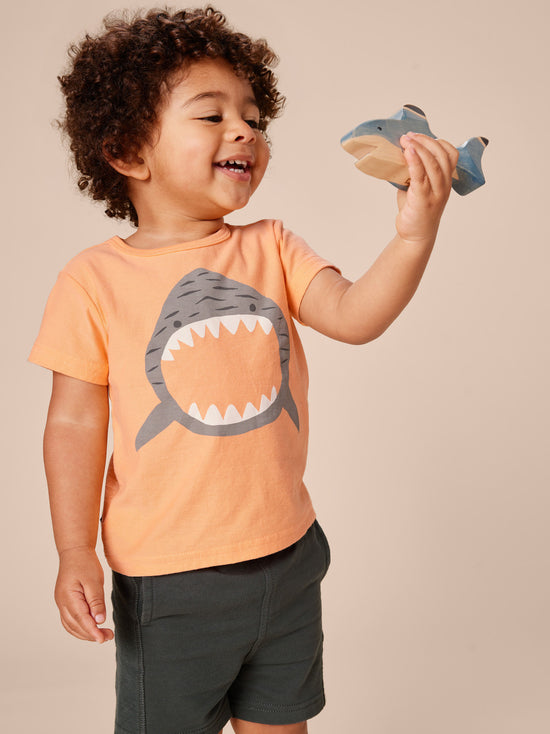 Baby Shark Baby Graphic Tee / CANTALOUPE