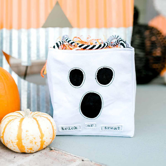 Ghost Light Up Candy Bag