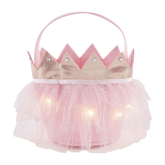 Light Up Pink Tutu Halloween Bag