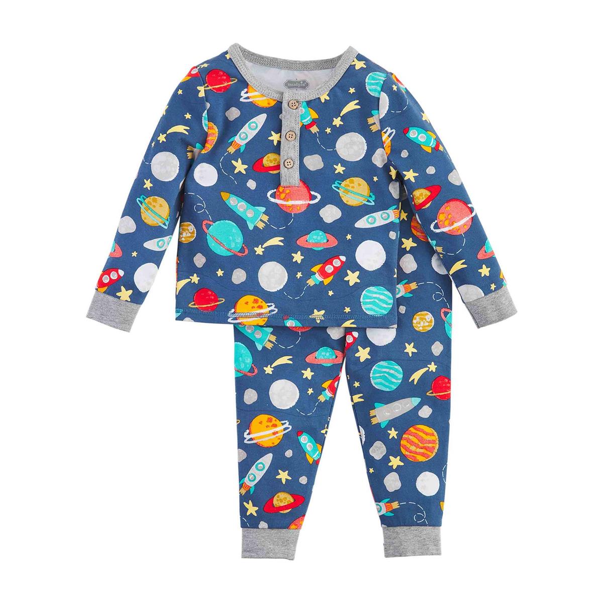 Space Glow-In-The-Dark Pajama Set