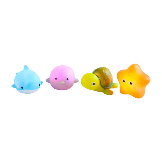 Ocean Creatures Light-Up Bath Toy Set