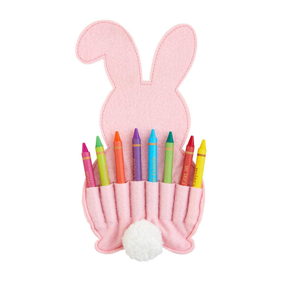 Pink Bunny Crayon Holder
