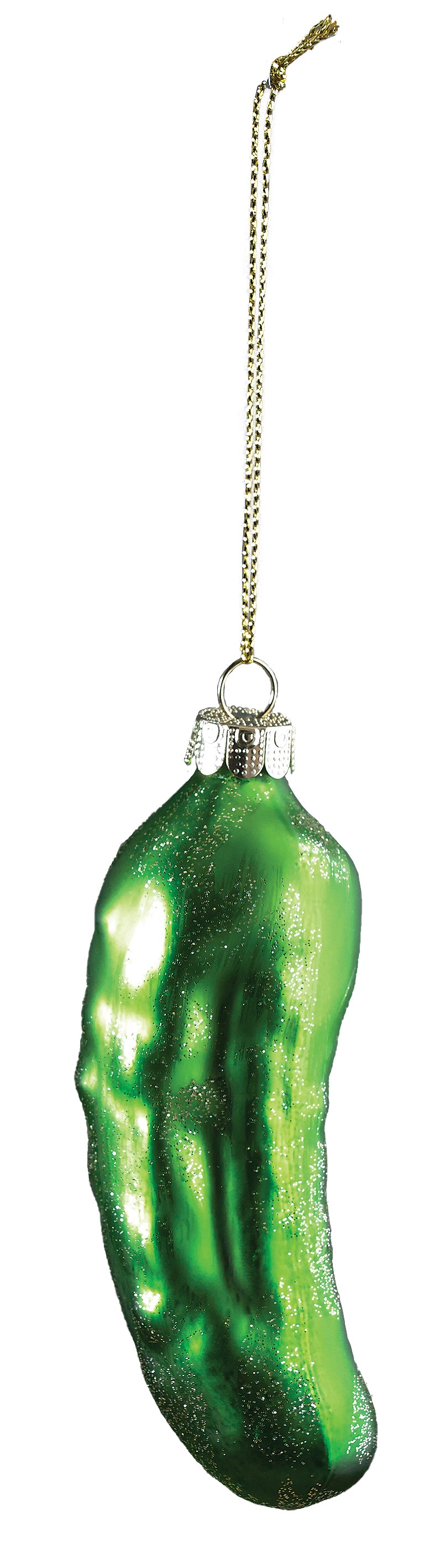 Blown Glass Pickle Ornament