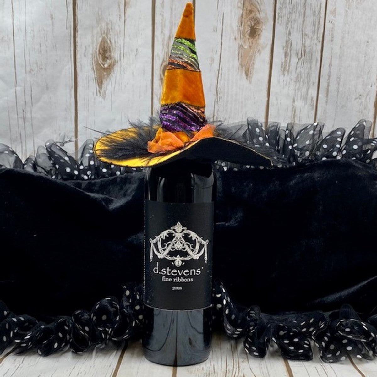 7" Witch Hat Wine Topper