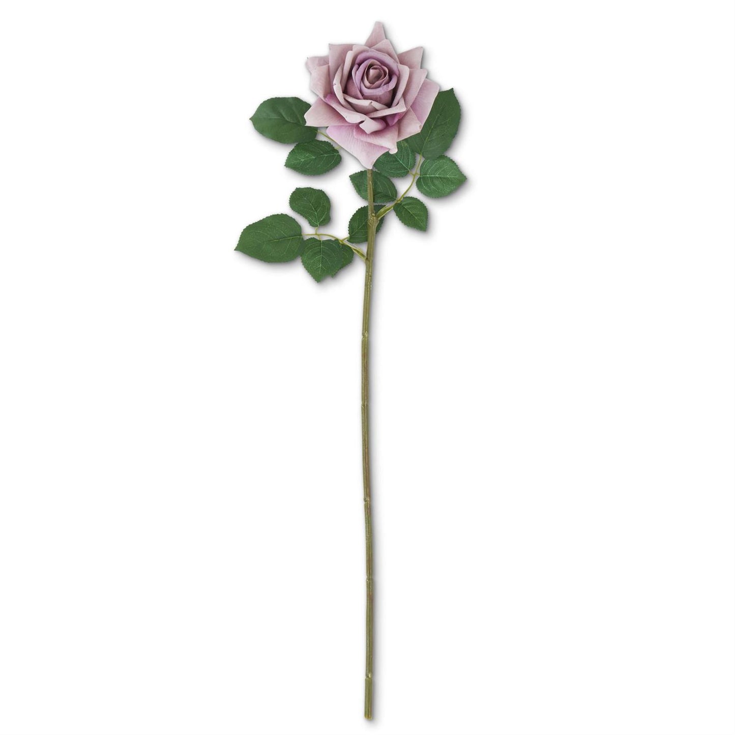 25 Inch Light Purple Real Touch Duchess Rose Stem