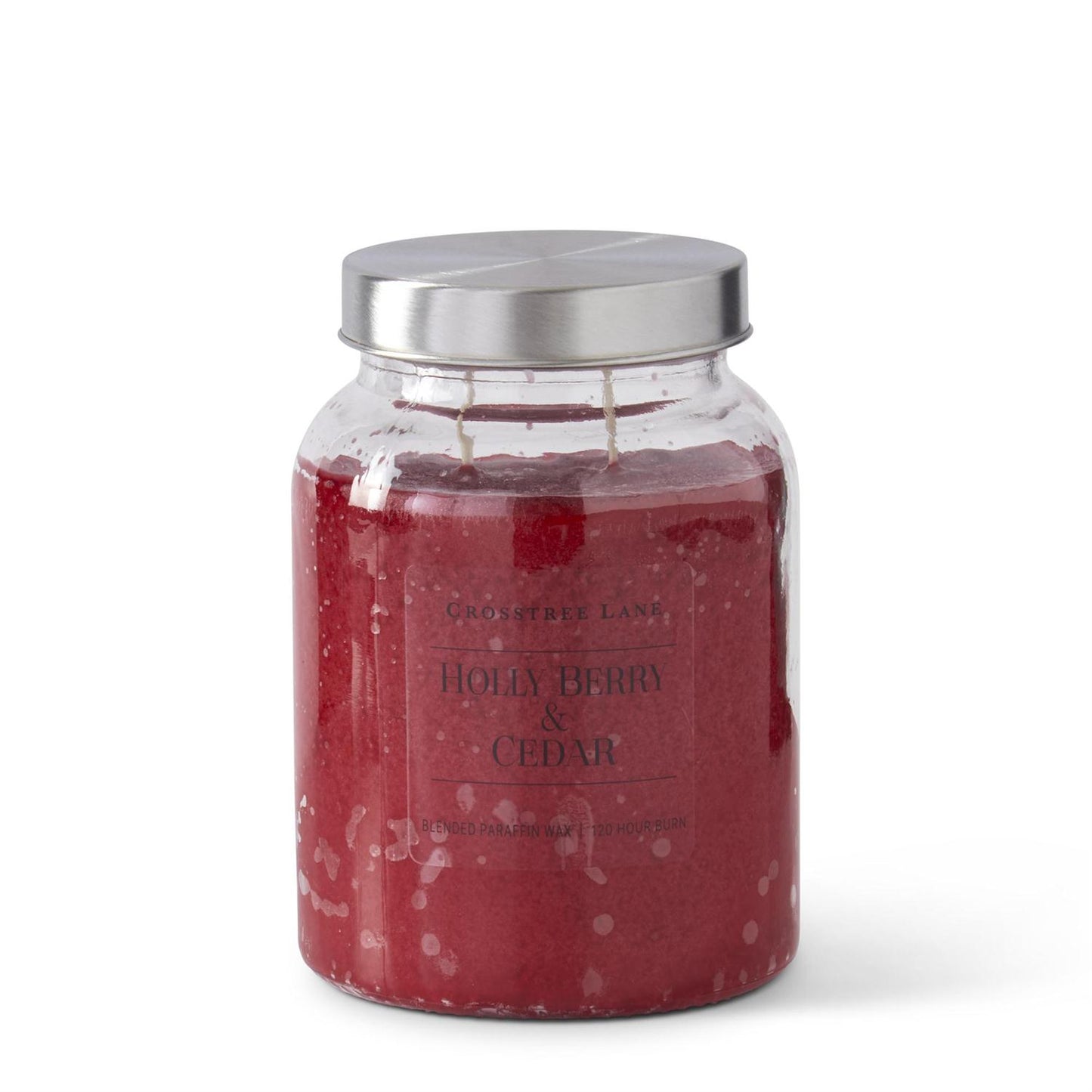 24oz Holly Berry & Cedar Candle