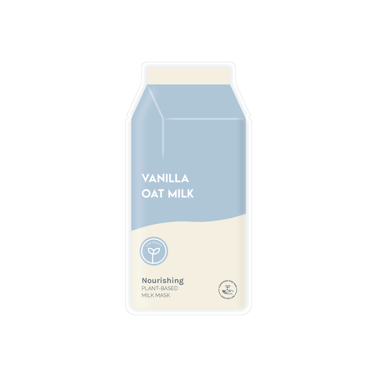 Vanilla Oat Milk Plant-Based Milk Mask