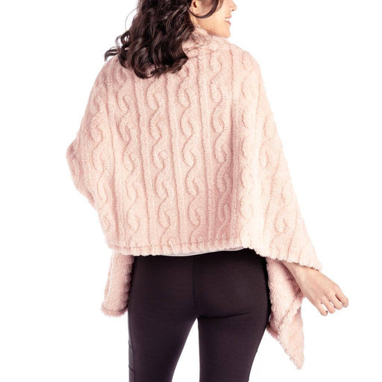 Pink- The Coziest Blanket Wrap by Hello Mello