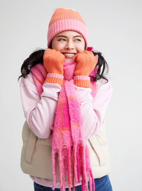 JOY TOUCHSCREEN GLOVES: Orange