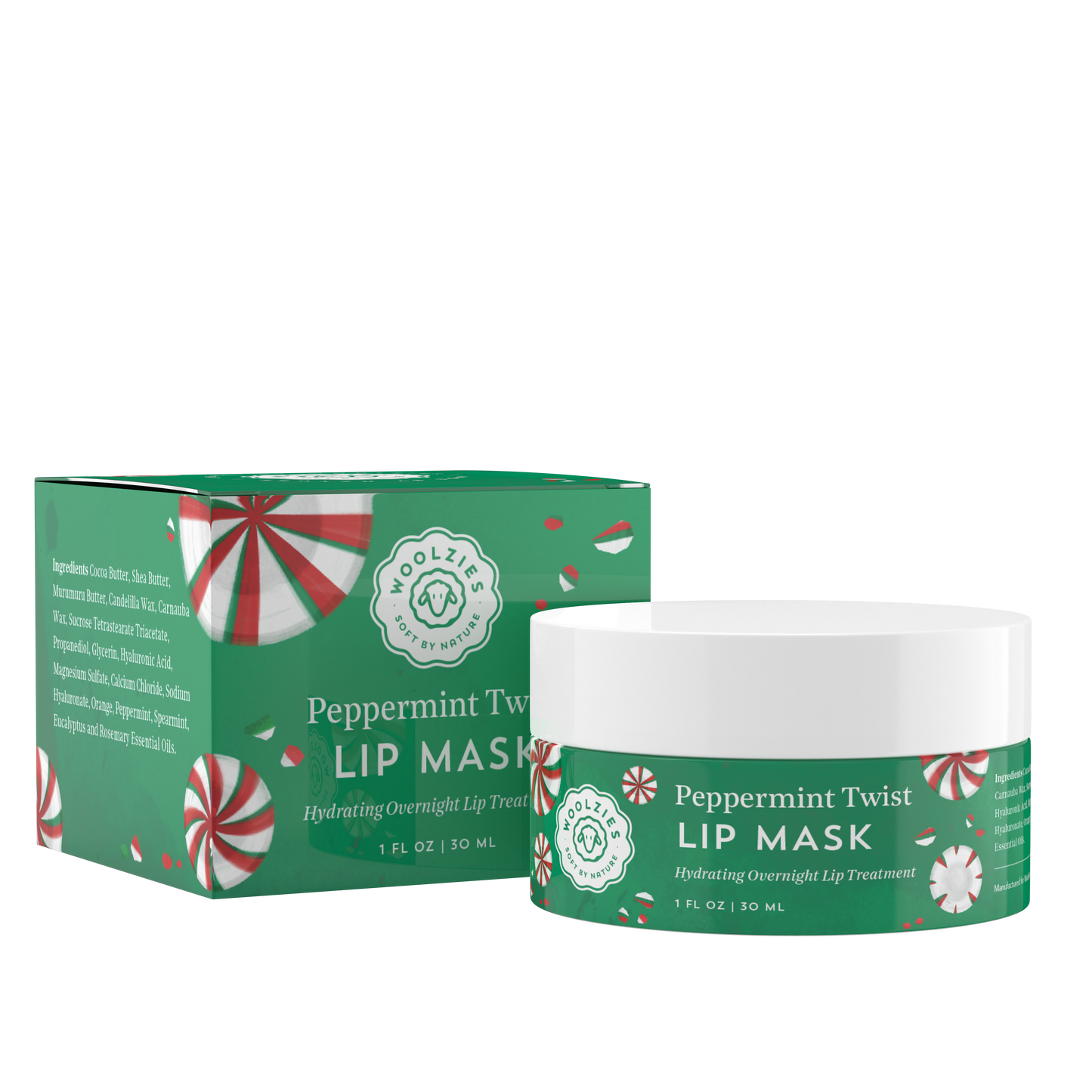 Peppermint Twist Lip Mask 1oz.