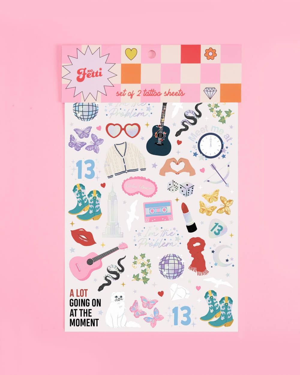 Taylor Swift Eras Tour Temporary Tattoos