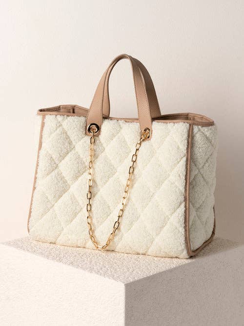 DAVOS TOTE, IVORY