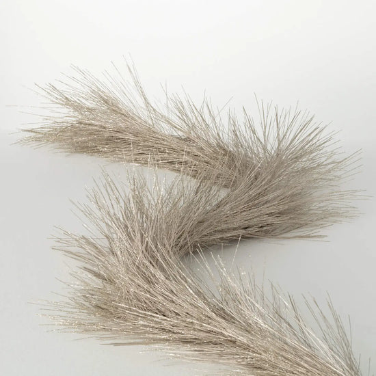 Champagne Metallic Pine Garland