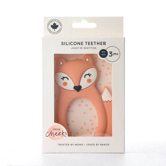 Peach FOX Teether