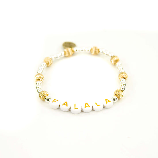 Christmas 18K Gold Filled Bracelets: Peppermint Candies