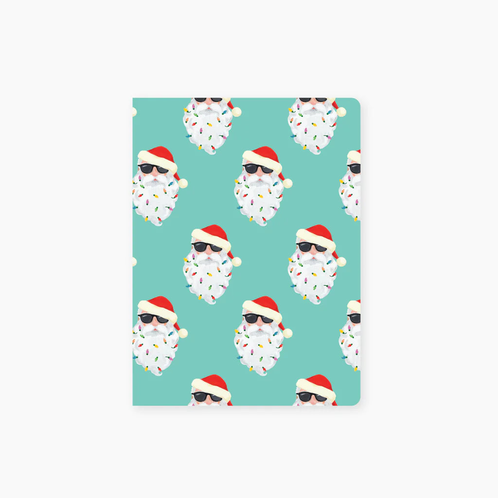 Cool Holiday Sunglass Santa Pocket Journal