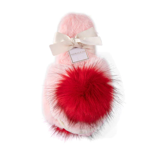 Amore Holiday Slippers in Pink