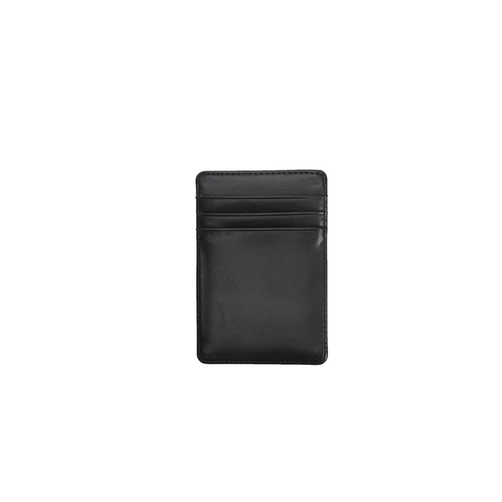 Asher Magnetic Money Clip Card Case (Black)