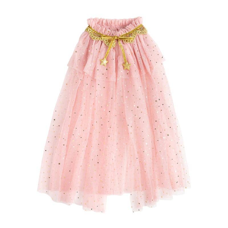 Pink Star Cape - Dress Up - Costume - Kids Princess Cape