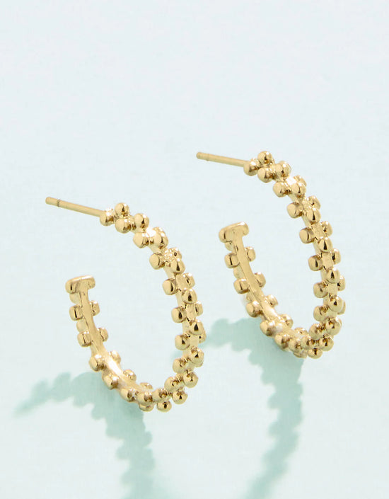 Telfair Hoop Earrings 40mm