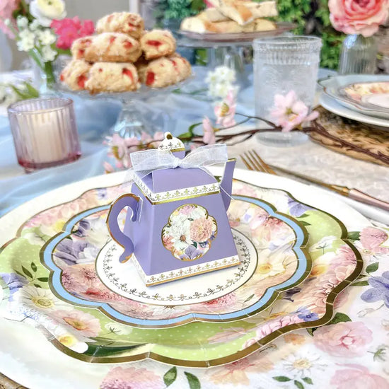 7" Tea Time party Plates (16 guests)