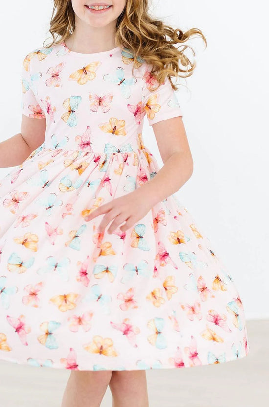 Butterfly S/S Twirl Dress