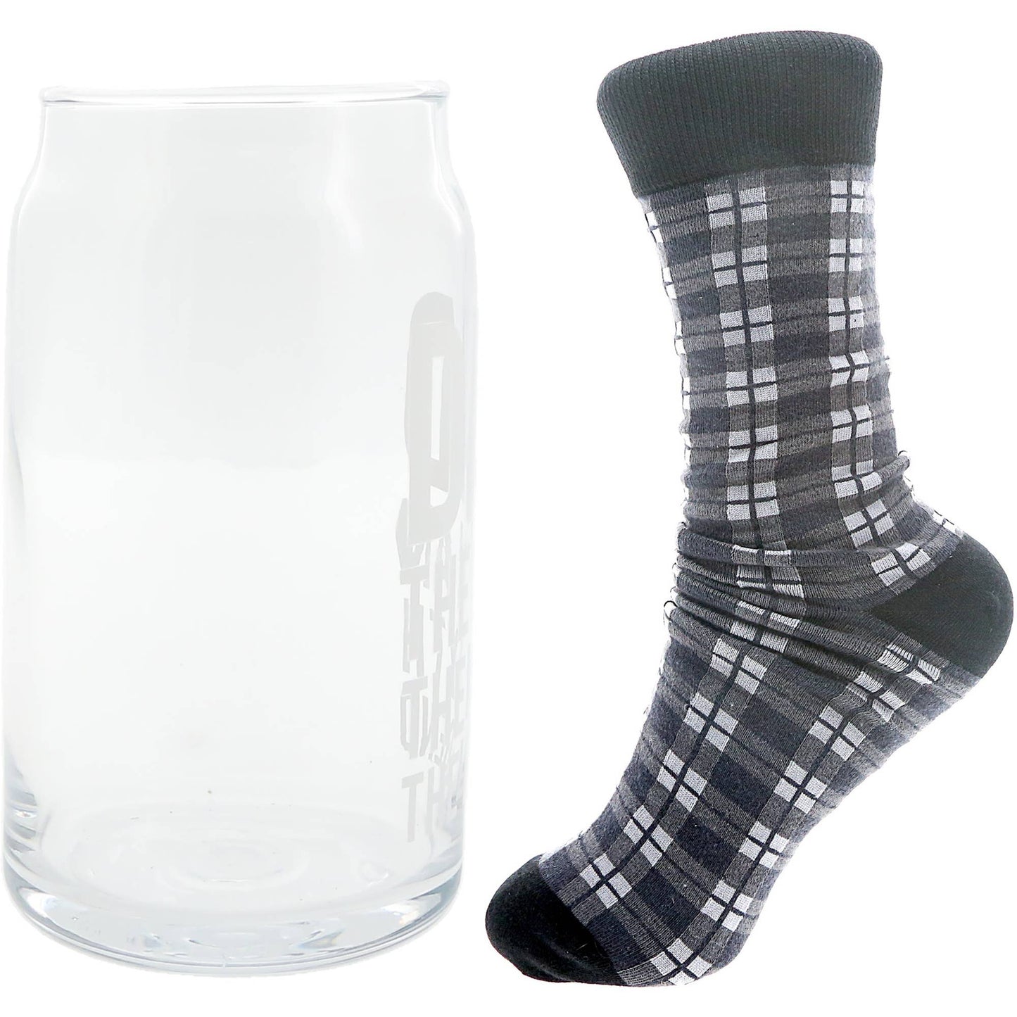 The Legend - 16 oz Beer Can Glass and Sock Set