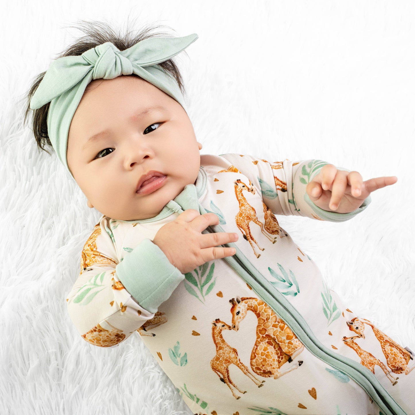 Mother's Love (Giraffe) Romper