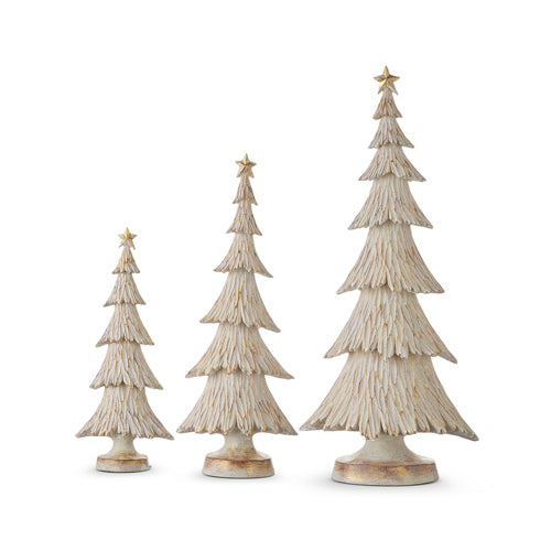 Resin Whitewash Trees