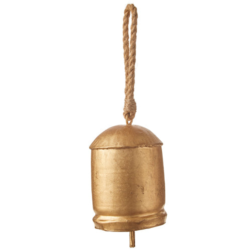 6" Copper Gold Vintage Bell