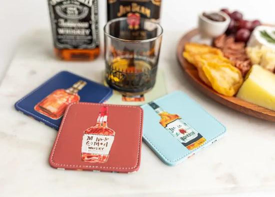 Set/4 Bourbon Trail Coasters