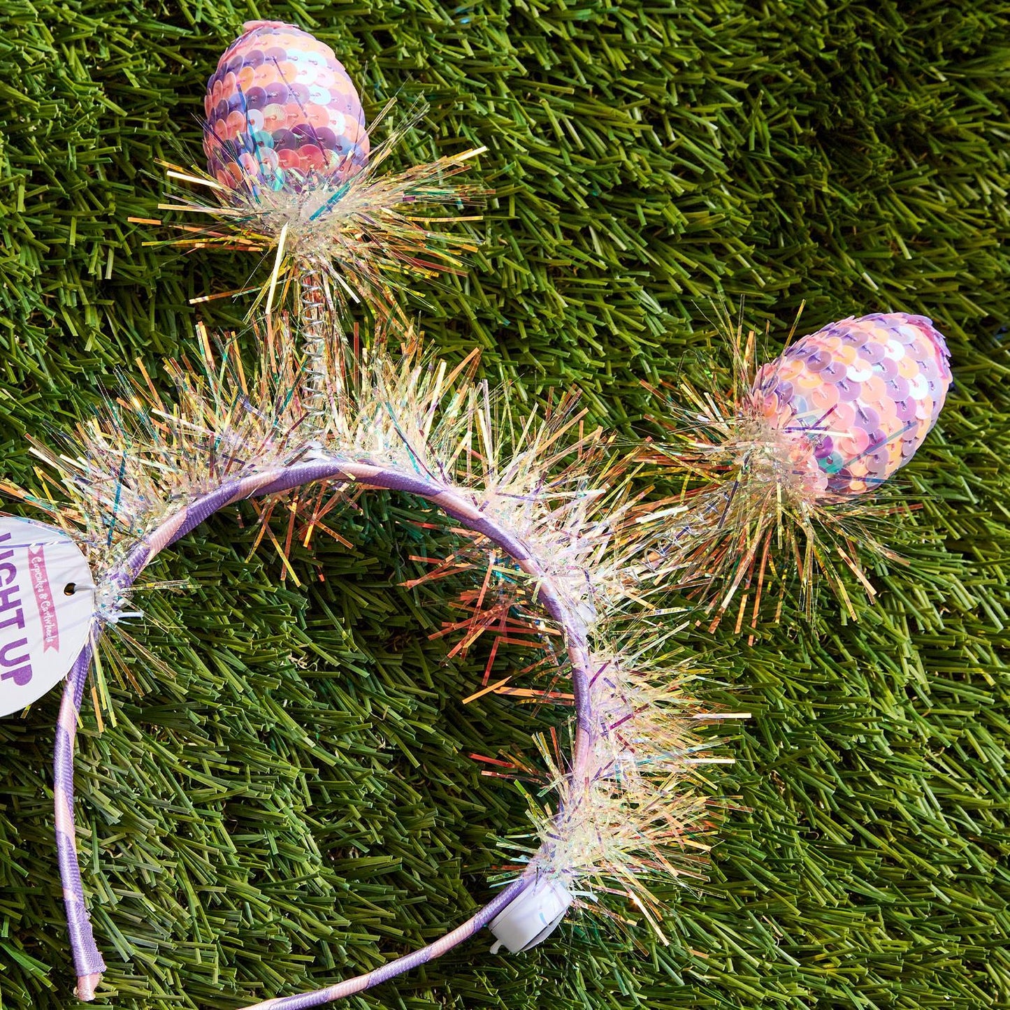 Easter Ears Light Up Egg Headband