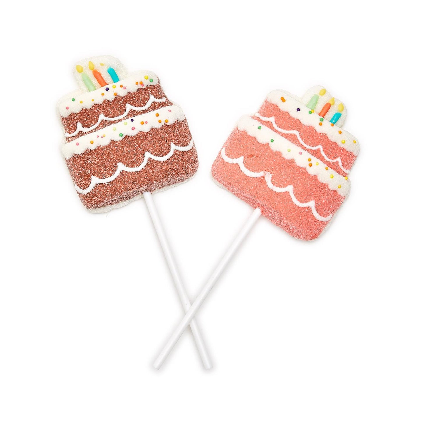 Birthday Cake Marshmallow Lollipop