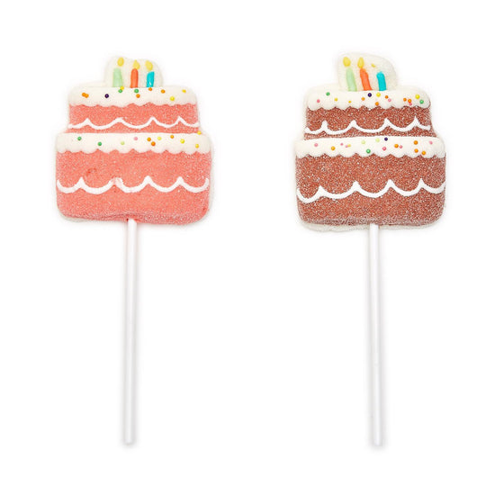 Birthday Cake Marshmallow Lollipop