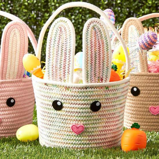 Hand Crafted Easter Bunny Baskets